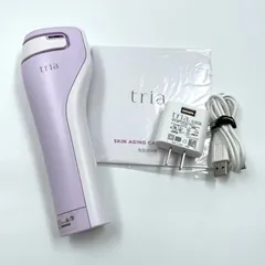 tria エイジングケアレーザー充電器付き triaスキンエイジングケアレーザー本体充電器付きトリアフラクショナル