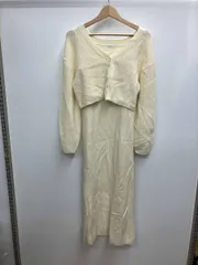 FRAY I.D フレイアイディー カーディガンセットニットキャミソールワンピース FWNO245066 ONEサイズ ベージュ 