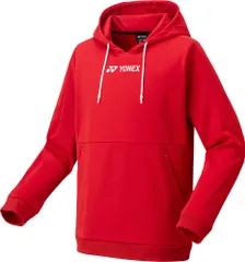 ヨネックス YONEX テニス ユニパーカー トップス フーディー アウター スウェット 制電 チーム 部活 練習 トレーニング フィットネス レジャー デイリー ウェア メンズ レディース  31049 496 サンセットレッド