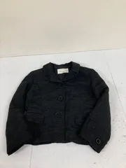 送料無料★GIANNI LO GIUDICE MILANO★ジャケット　ブラック　黒　上着★レディース　34 XSサイズ　#71121sbp