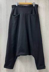 極美品 M &KYOKO タックギャザー サルエルパンツ フリー ブラック