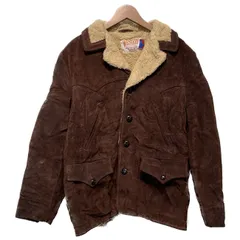 Schott　レザージャケット　アウター　ボアジャケット　スウェード　Schott WESTERN　USA製　古着