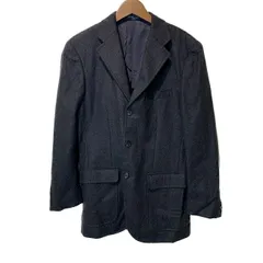 POLO by RALPH LAUREN　テーラードジャケット　ウールジャケット　アウター　ウール　無地　シングルボタン　日本製　古着