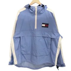 【現状渡し品】TOMMY HILFIGER トミーヒルフィガー ANORAK PARKA アノラック パーカ プルオーバー ナイロンジャケット アウターヴィンテージ系 【146-251121-rs-06-fur】