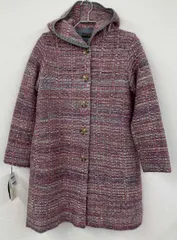 【美品】M.&KYOKO エムアンドキョウコ　ロングコート ブルー系 2025年最新】M.&KYOKO レディース ロングコートの人気アイテム - メルカリ