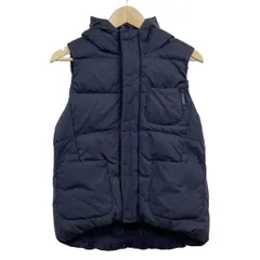 Gymphlex(ジムフレックス) ダウンベスト サイズ12 L レディース - ダークネイビー ジップアップ/冬