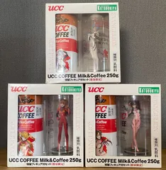 エヴァンゲリオン UCC COFFEE 特製フィギュア3体セット
