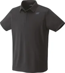 ヨネックス YONEX テニス メンズゲームシャツ 半袖 トップス ユニフォーム UVカット 吸汗速乾 制電 試合 ゲーム 大会 部活 クラブ チーム トレーニング ウェア 男子  10533 007 ブラック