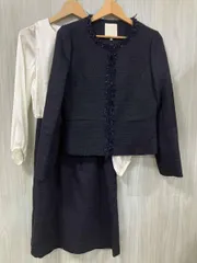 B:MING/ビーミング/スーツ/by BEAMS/ツイードセットアップ/ネイビー/サイズL.M/93-16-0044-531/93-26-0257-531