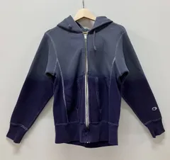 Champion REVERSE WEAVE チャンピオン リバースウィーブ パーカー グラデーション フルジップ 単色タグ サイズM パープル USA製 色落ち有り