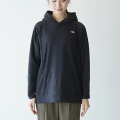 THE NORTH FACE Fleece Jacket Pullover ザノースフェイス マタニティマイクロ フリース ジャケット パーカー プルオーバー ロゴ刺繍 ブラック レディース NLM72102