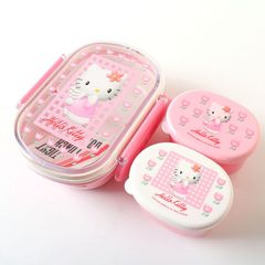 ハローキティ 日焼けキティ ヒョウ柄 ゼブラ　タッパー シールボックス ハローキティ 日焼けキティ ヒョウ柄 ゼブラ タッパー シールボックス