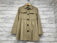 BURBERRY BLUE LABEL／トレンチコート／ベージュ／内側チェック／Sサイズ