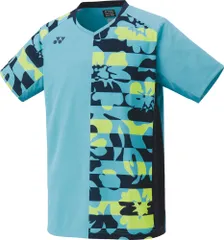 ヨネックス YONEX テニス メンズゲームシャツ フィットスタイル 半袖 トップス ユニフォーム UVカット 吸汗速乾 ストレッチ 制電 ゲーム 試合 大会 部活 クラブ チーム 男子  10504 256 ニューブルー