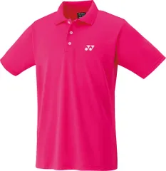 ヨネックス YONEX テニス ユニゲームシャツ 半袖 トップス 吸汗速乾 UVカット ストレッチ 制電 試合 大会 部活 クラブ チーム 日本バドミントン協会審査合格品 メンズ レディース  10800 122 ブライトピンク