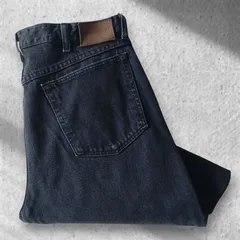 ■古着 Wrangler ブラックジーンズ デニムパンツ 黒 W36L30【L5302】