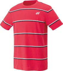 ヨネックス YONEX テニス Tシャツ シャツ ウエア トップス 半袖 練習 トレーニング UVカット ストレッチ 部活 クラブ 学生 学校 男女兼用 メンズ 男性用 レディース 女性用  16620 459 クリアーレッド