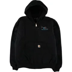 古着 カーハート Carhartt Loose Fit アクティブジャケット 中綿入り H2O Innovation アドバタイジング/eaa571524