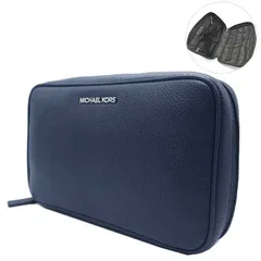 【新品】マイケルコース 37H3LCOV3U NAVY (ネイビー) バッグ セカンドバッグ MICHAEL KORS COOPER レザー オーガナイザー アウトレット メンズ