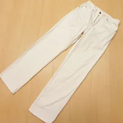 )525★【90s 97年 日本製】Levi's リーバイス 513-30 ホワイトジーンズ 白 W29 ジップフライ 古着