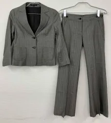 theory セオリー　ウール混　パンツスーツ　サイズ2 茶系