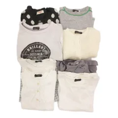 ベベ bebe 他ブランド 衣料品8点セット まとめ Tシャツ トレーナー ショートパンツ 120 130 マルチカラー /JS