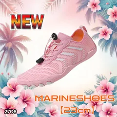 #2706 マリンシューズ ピンク 日本サイズ 23cm 欧米サイズ 36 ウォーター アクア レディース メンズ おしゃれ 軽量 ※北海道、沖縄本島、沖縄の離島、その他離島へは別途配送料有り
