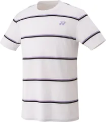 ヨネックス YONEX テニス Tシャツ シャツ ウエア トップス 半袖 練習 トレーニング UVカット ストレッチ 部活 クラブ 学生 学校 男女兼用 メンズ 男性用 レディース 女性用  16620 011 ホワイト
