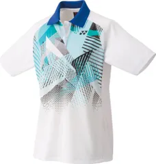 ヨネックス YONEX テニス ウィメンズゲームシャツ 半袖 トップス ユニフォーム UVカット 吸汗速乾 制電 試合 ゲーム 大会 部活 チーム トレーニング ウェア レディース  20725 011 ホワイト