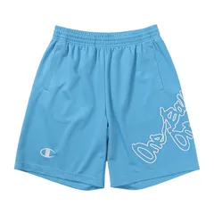 チャンピオン Champion バスケット ショーツ メンズ E-MOTION ショートパンツ ハーフパンツ 短パン 半ズボン 半パン バスケ バスケット 部活 練習 トレーニング プラクティス 男性  C3WB524 356 スカイブルー