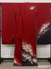 訪問着 総柄 桜尽くし 満開 正絹 躾糸付き - メルカリ