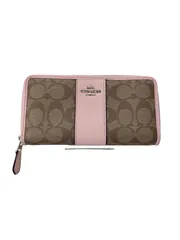 コーチ COACH PVCレザー シグネチャー長財布 レディース 表記無 