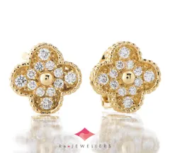 ヴィンテージ アルハンブラ  ダイヤモンド  イヤリング