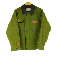 ユーズドフルギ USED古着 URBAN HILLS 襟レザー ジャケット メンズ JPN：L 