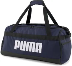 プーマ PUMA プーマ チャレンジャー ダッフル バッグ M 58L ボストンバッグ ショルダーバッグ 鞄 かばん 大容量 部活 チーム 試合 大会 合宿 旅行 トラベル  079531 02 プーマ ネイビー