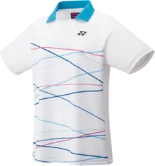 ヨネックス YONEX テニス ウィメンズゲームシャツ トップス 半袖 ベリークール UVカット 吸汗速乾 制電 試合 大会 部活 クラブ チーム 日本バドミントン協会審査合格品 レディース  20625 011 ホワイト