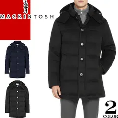 マッキントッシュ MACKINTOSH ダウン ウール ダウンジャケット ダウンコート メンズ ブランド 防水 防寒 大きいサイズ ビジネス 黒 ブラック GD-001