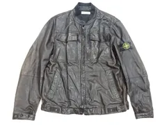 あ*の様 ストーンアイランド STONE  ライダースジャケット 革 ストーンアイランド STONE ISLAND ライダースジャケット 革ジャン