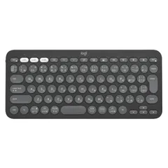 【新品】ロジクール ワイヤレスキーボード K380s PEBBLE KEYS 2 K380SGR グラファイト 84キー日本語レイアウト 無線