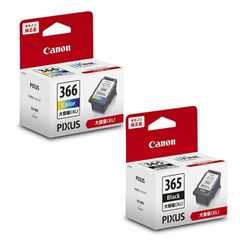 Canon PIXUS 365/366大容量（XL）インクカートリッジ セット キヤノン BC-365XL & BC-366XL 大容量インクカートリッジセット