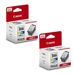 Canon PIXUS 366 Color 大容量2個XLセット - メルカリ