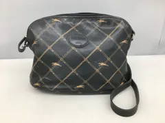 LONGCHAMP ロンシャン ショルダーバッグ ブラック ホース柄 現状品 2511LR210