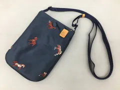 ラシット russet ミニショルダーバッグ サコッシュ スマホショルダーバッグ ネイビー ホース 馬柄 2511LR207