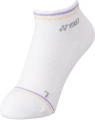 ヨネックス YONEX テニス ウィメンズスニーカーインソックス レディース アンクル丈 ソックス 靴下 くつした 学校 部活 ランニング 抗菌防臭 スポーツソックス スニーカーソックス  29181 104 ホワイト×ラベンダー