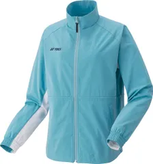 ヨネックス YONEX テニス ウォームアップシャツ レディース フィットスタイル ジャケット ジャージ アウター 長袖 練習 トレーニング 部活 クラブ UVカット 吸汗速乾 ストレッチ  57074 256 ニューブルー