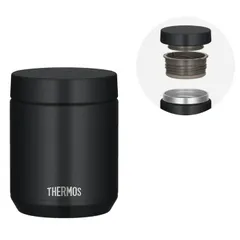 【新品】サーモス 真空断熱スープジャー JED-400-BK ブラック 400ml 食洗機対応 保温 保冷