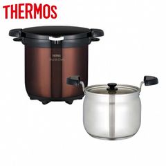 【新品】サーモス 約4.5L シャトルシェフ KBG-4500 KBG-4500-CBW クリアブラウン