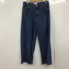 ZARA ザラ パンツ デニム、ジーンズ デニムパンツ ワイドパンツ カジュアルパンツ
