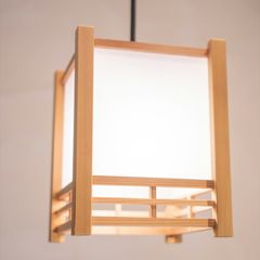 昭和レトロ 和室用照明 木製 4灯（回転） - メルカリ