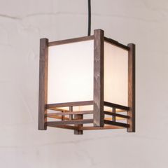 昭和レトロ 和室用照明 木製 4灯（回転） - メルカリ